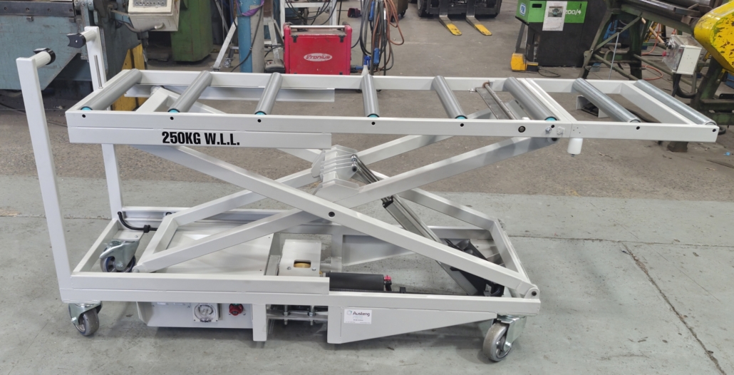 Coffin trolley transfer trolley coffin lift
